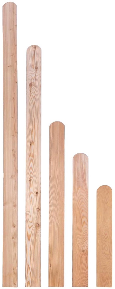Heklat Lariks - Hekplank Tuinplank - Tuinhek Maken - Technisch Gedroogd - 20 x 90 mm 100 c