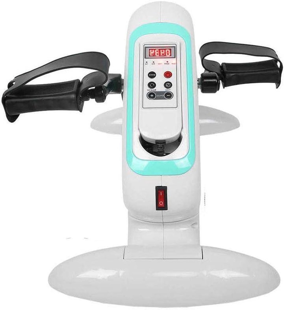 Ondersteuning Pedaal Trainer - Mini Hometrainer - Revalidatie Therapie - Automatische Stop - 48x38x29 cm - Grijs