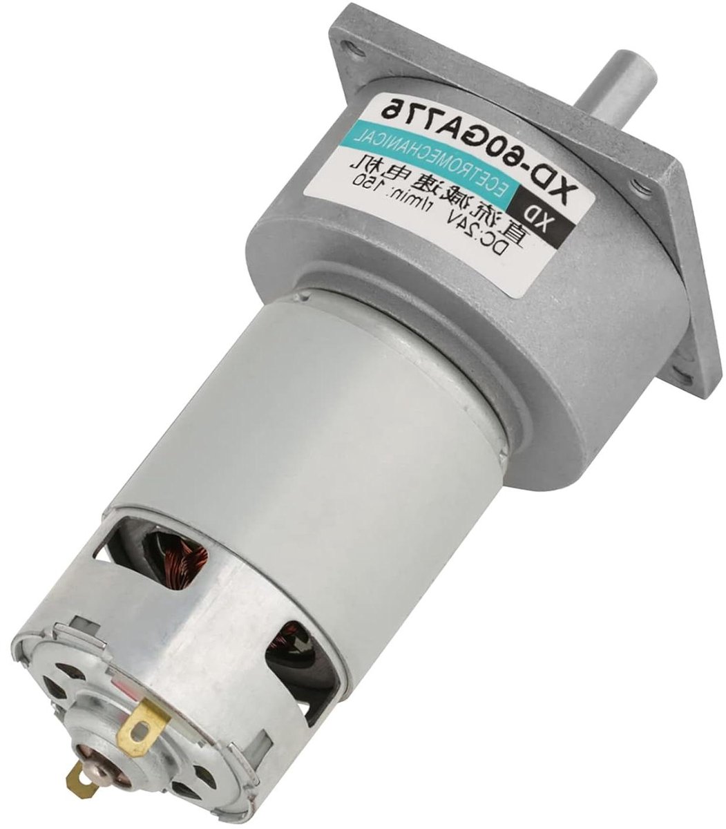Aangedreven Motor - Gelijkstroom Motor - Industriële Automatisering - Instelbare Snelheid CW CCW - 35 Watt 150 RPM - Metaal