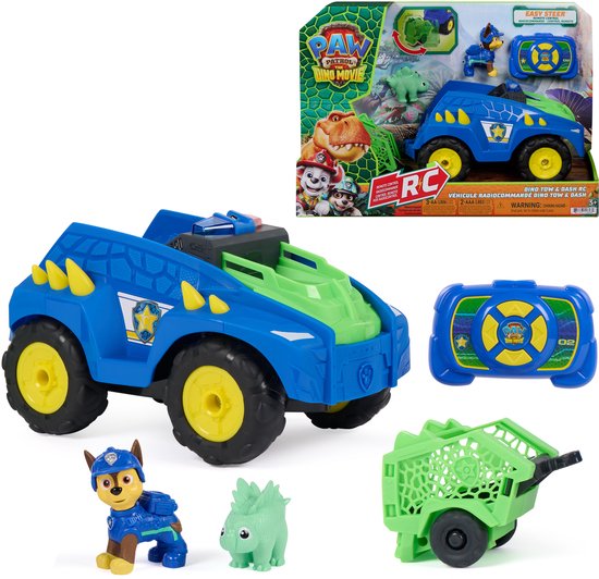 PAW Patrol The Dino Movie Chase Tow & Dash