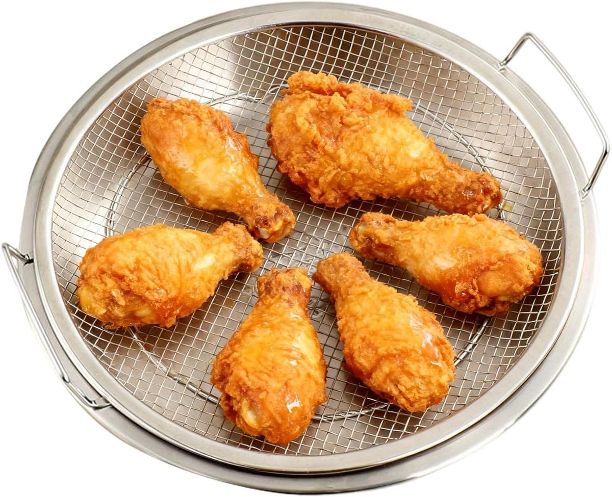 Stoommand Stoomkoker Keuken Gezond Koken Inklapbaar Roestvrij Staal 22 cm Zilver