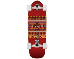 D-Street Surfskate Aztec Baja Skateboard Unisex Volwassenen, Multicolor (Multi), 73,7 x 23,8 cm