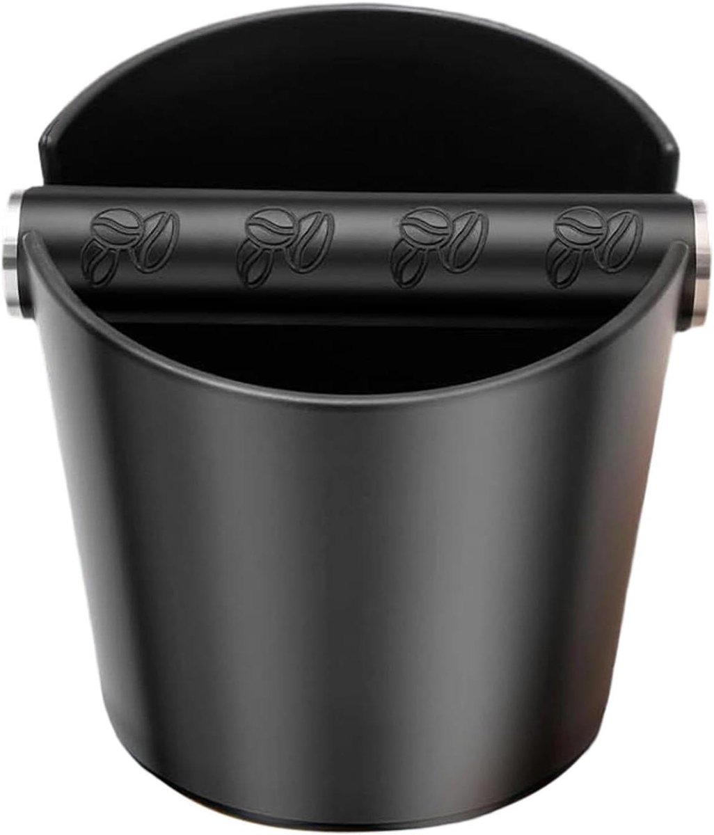 Koffiedikbak - Koffieafvalemmer Stamperbak - Koffiezetten Opschonen - Afneembare Staaf - 125 x 98 cm - Zwart