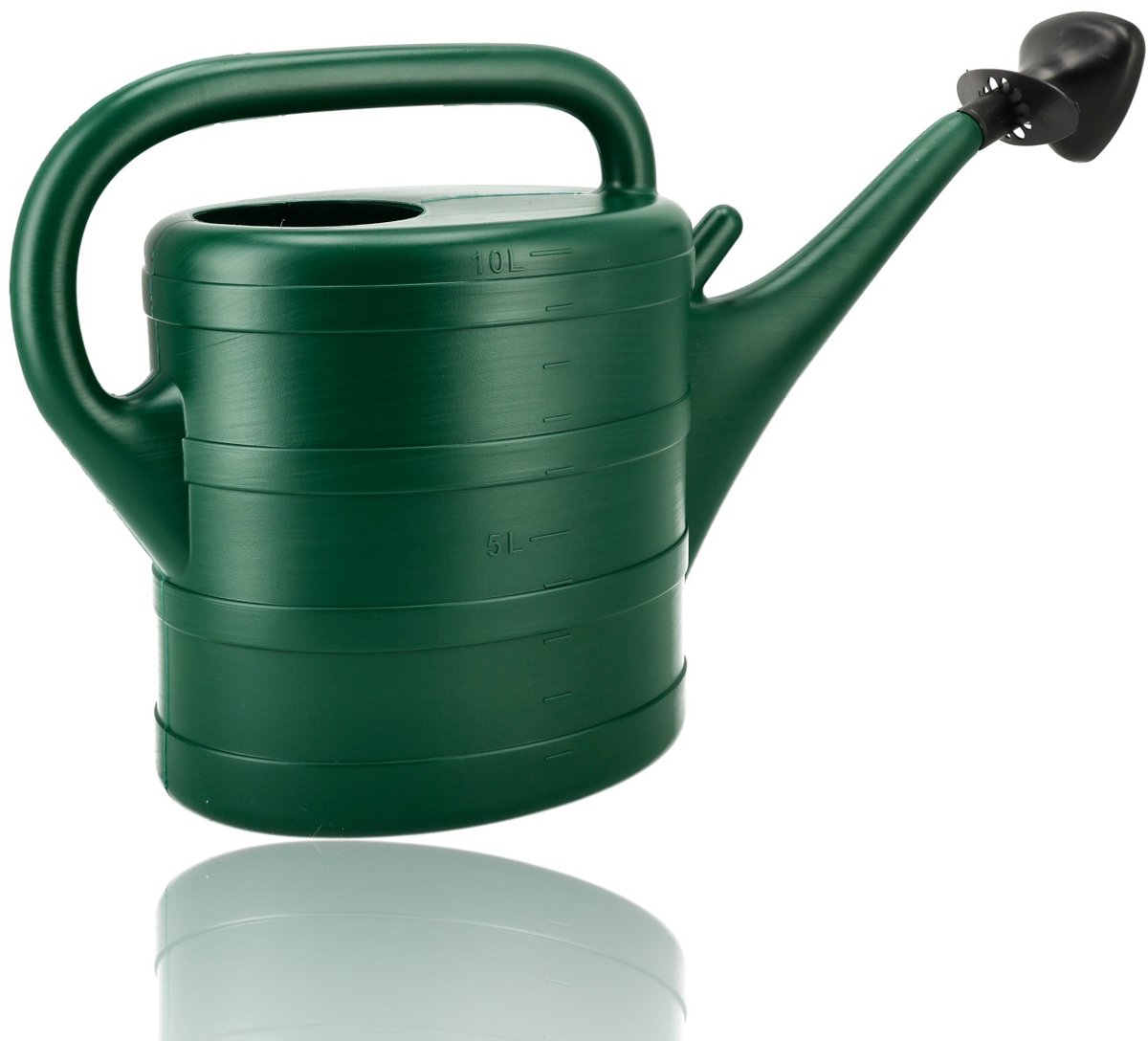 Gieter 10 Liter met Sproeikop – Groene Kunststof Tuingieter – Plantengieter 10L voor Tuin, Balkon, Kamerplanten, Bloemen, Groenten en Moestuin