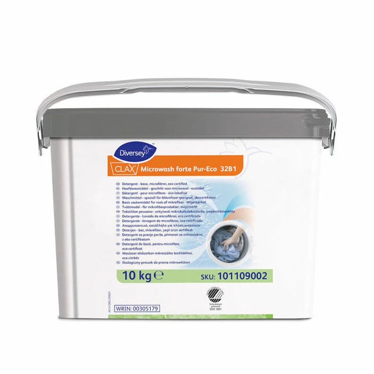 Diversey Clax Microwash Forte Pur-Eco Emmer 10 kg
