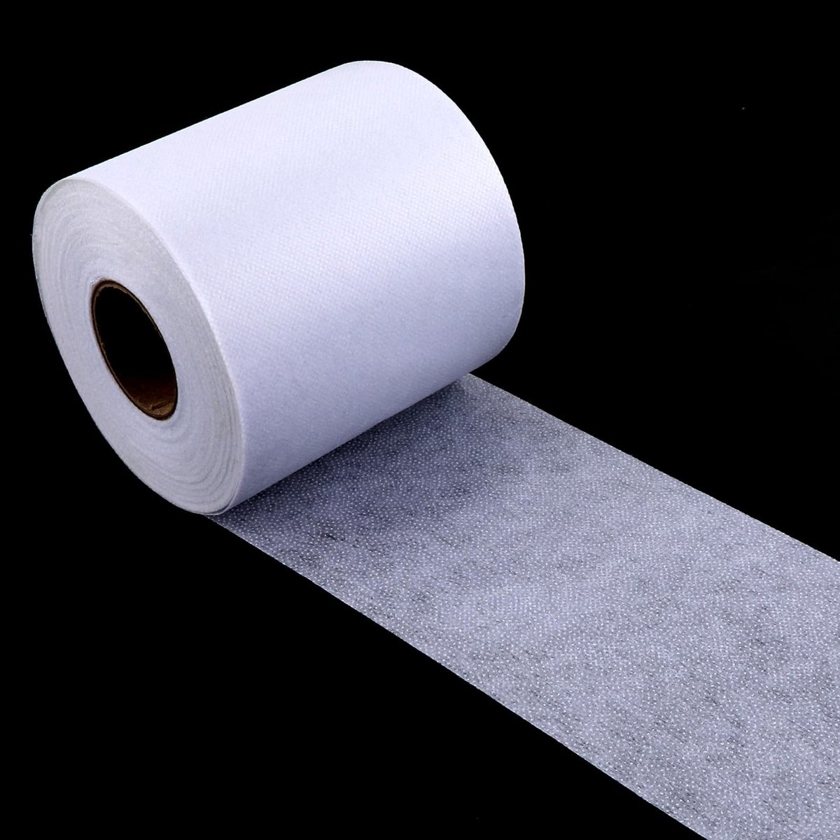 Dailygoods- Tussenvoering 0,1x50m - Smeltbare Polyester - Enkelzijdig Opstrijkbaar - Lichtgewicht - Medium Gewicht - Geschikt voor Naaien/Quilten - Interfacing