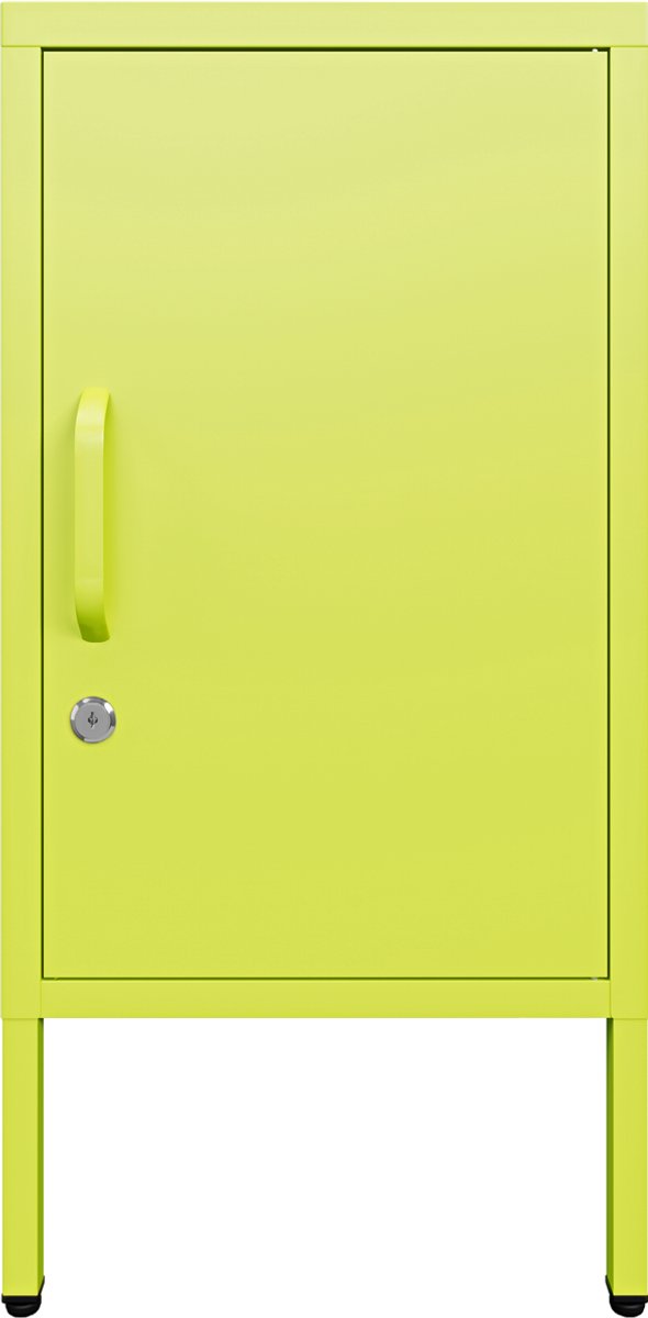 Popstrukt Sugar Cube Nachtkastje - Cyber Lime (Limoengroen)