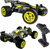 Overmax X-Pace - Bestuurbare Auto - 2 accu’s - 30 km/u - 4x4 - 1:18 - Bereik 100m - Onafhankelijke vering - LED’s - Offroad RC Auto Volwassenen & Kinderen - Afstandsbestuurbare Auto voor Buiten