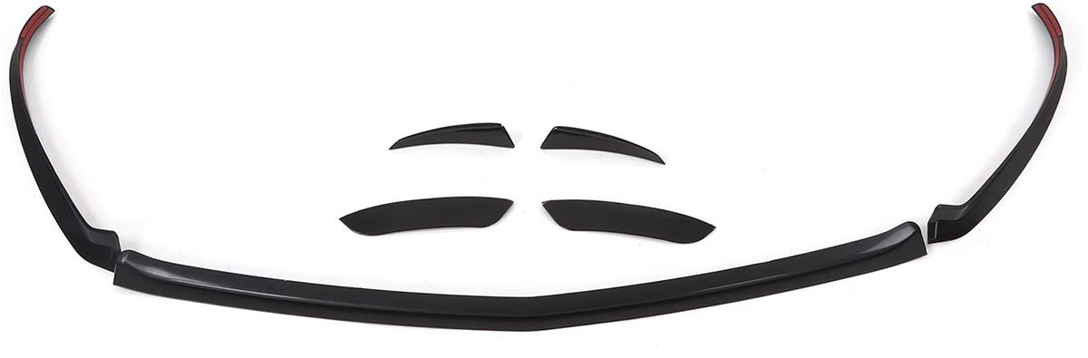 Dailygoods- Voorbumperlip Aerodynamisch - Spoiler Universeel - ABS Vervanging - Luxe Uiterlijk - Slijtvast - Verbeterde Stabiliteit