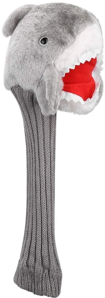 Dailygoods- Golf Club Cover Haaienkop - Handgemaakt - Zacht & Elastisch - Universele Pasvorm - Bescherming tegen Krassen - Lange Levensduur - Headcover