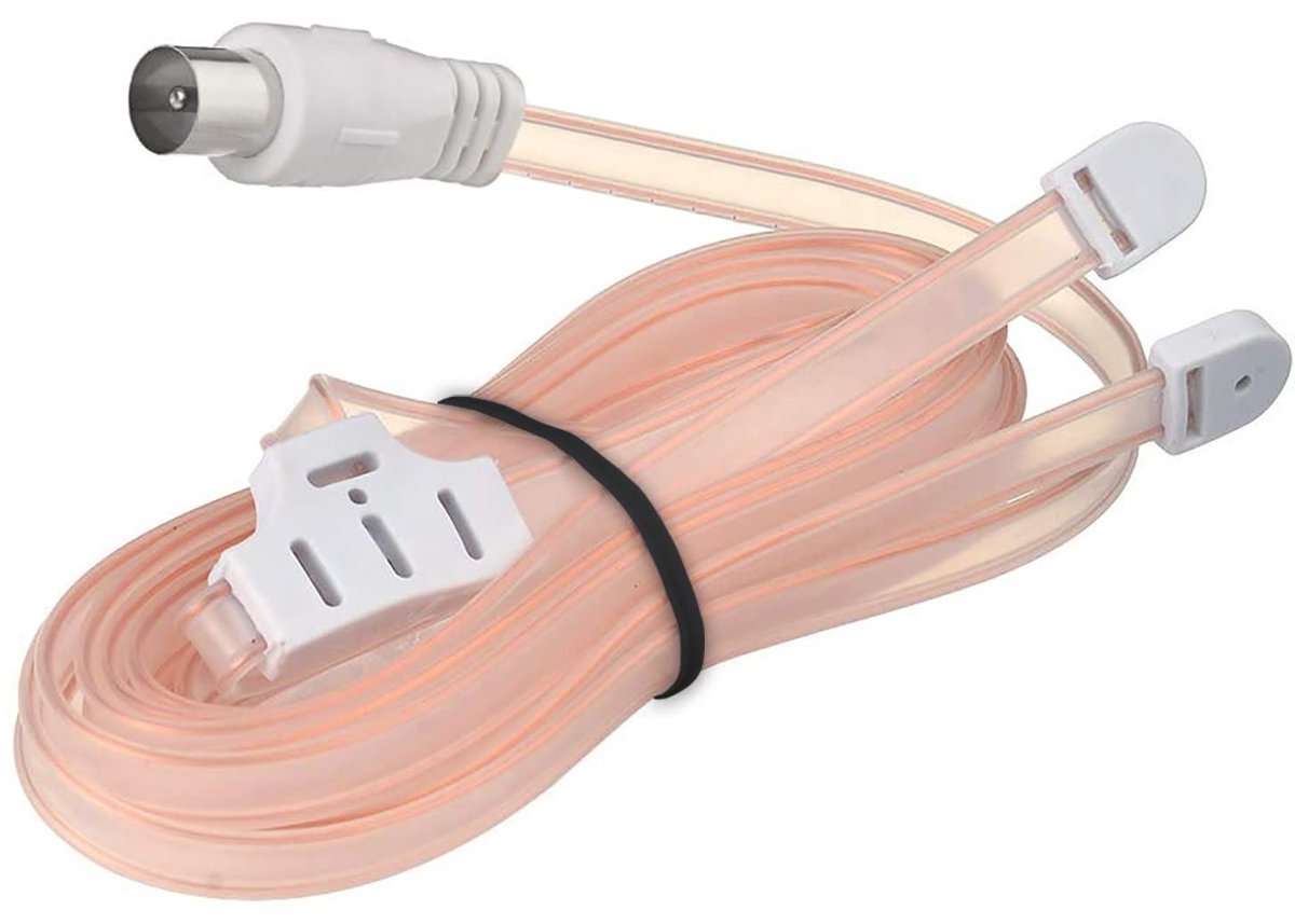 Dailygoods- Digitale Radio Antenne Dipool - FM Antenne voor Binnen - Antenne voor Thuis - Stereo Ontvanger - Verbeterd Signaal - Puur Koper