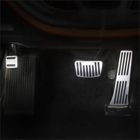 Pedaalhoezen Set - Auto Accessoires - Verbeterde Grip - Antislip Oppervlak - 1 Stuk - Zwart — afbeelding 2