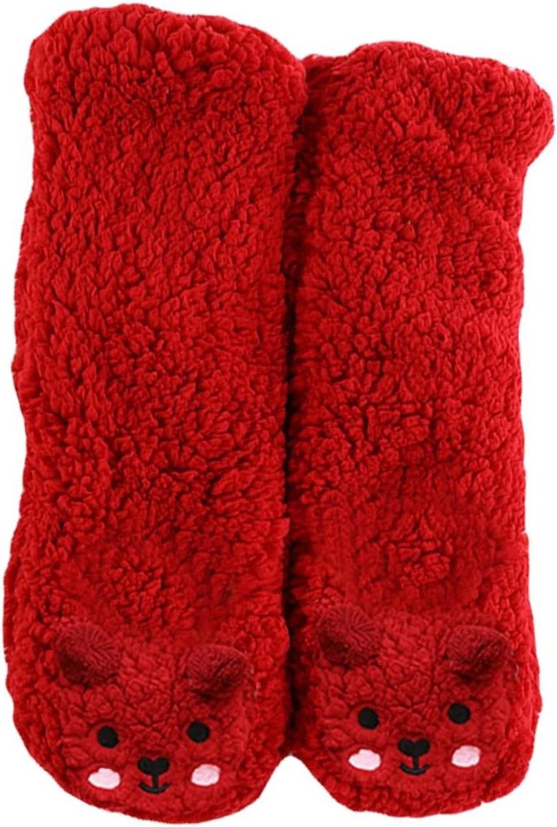 Sokken - Huissokken - Warmte en Comfort - Anti-slip zolen - 9.8 inch lengte - Zwart