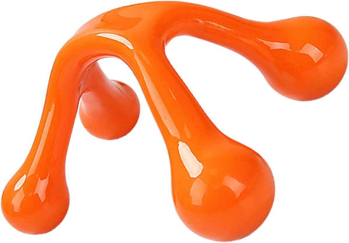 Hand Massager - Lichaamsroller - Spierontspanning - Ergonomisch Ontwerp - 23 x 23 x 7 cm - Lichtblauw