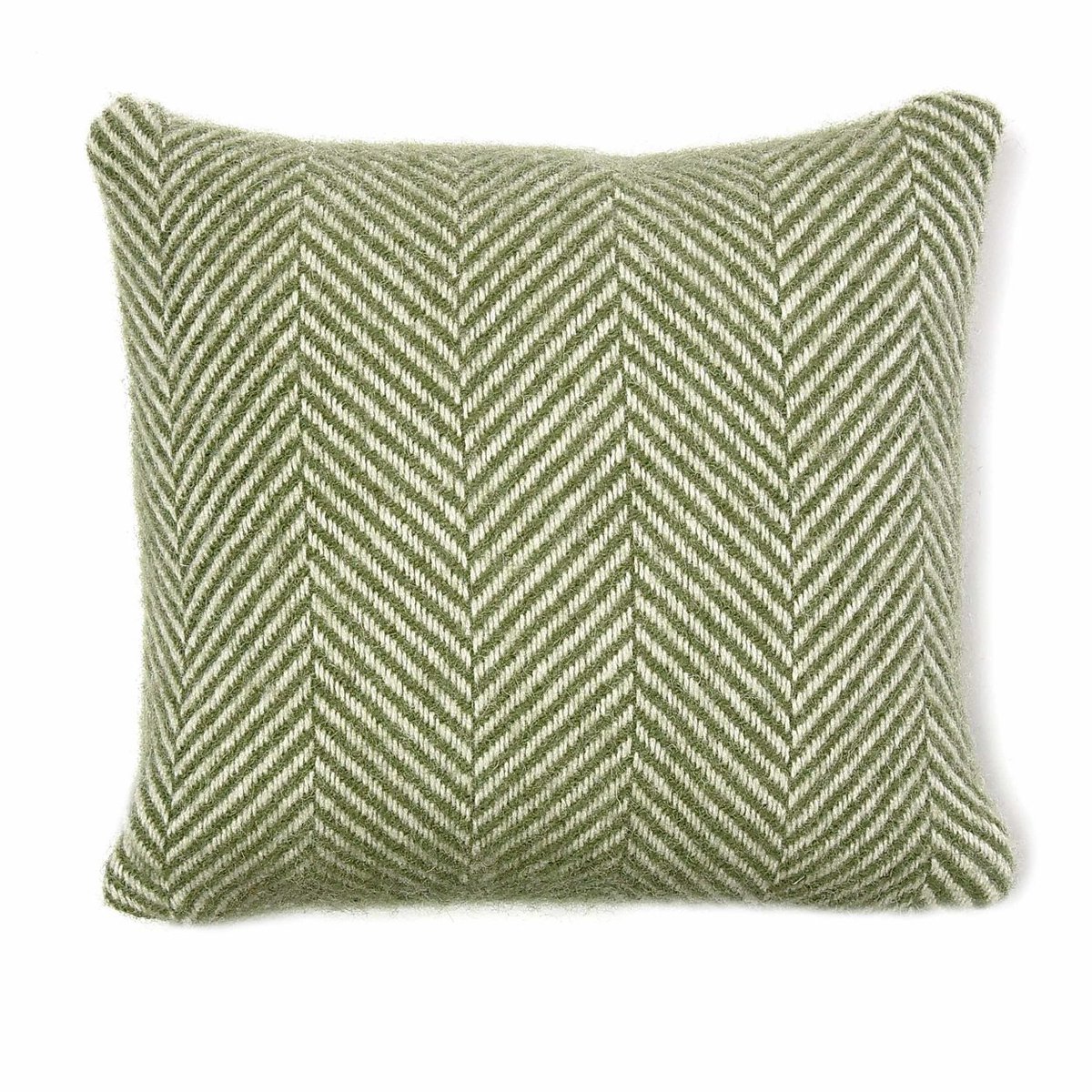 WOOOL® Kussen - ALASKA (Olive) - 50x50cm - 100% Wol