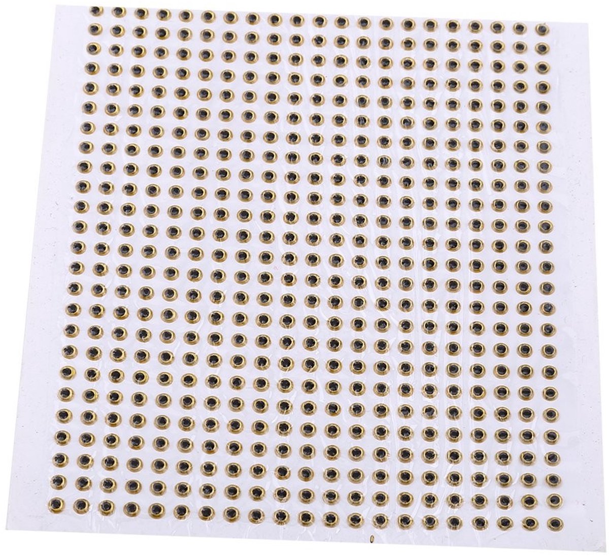 Dailygoods- Vissenlure 500PCS - 3D Ogen - Kunstmatige Ogen - DIY Lokaas - Levensecht - 5mm Goud - Vislure