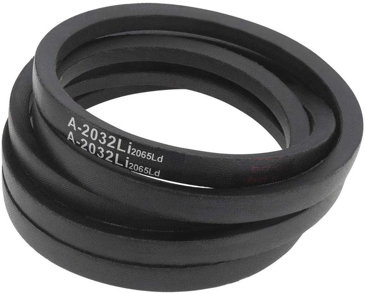 Dailygoods- V-riem 2032 mm Binnenomtrek - 2082 mm Buitenomtrek - 13 mm Breedte - Rubber - Compatibel met Husqvarna - Maaierriem