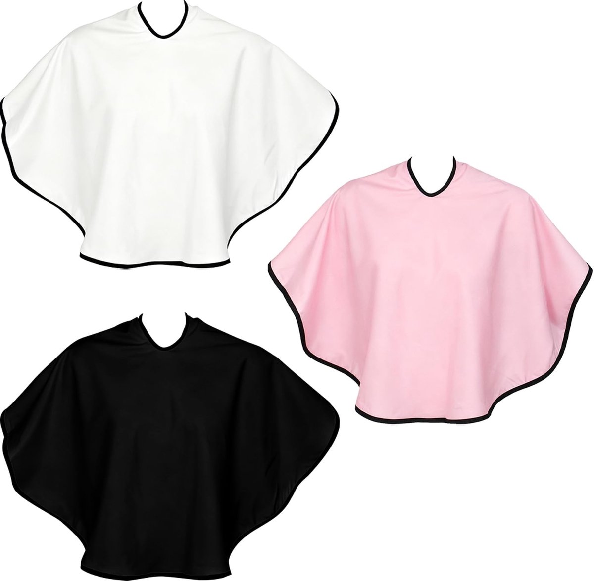 Kapperscape - Waterdichte Cape met Klittenbandsluiting - 3-Delige Set