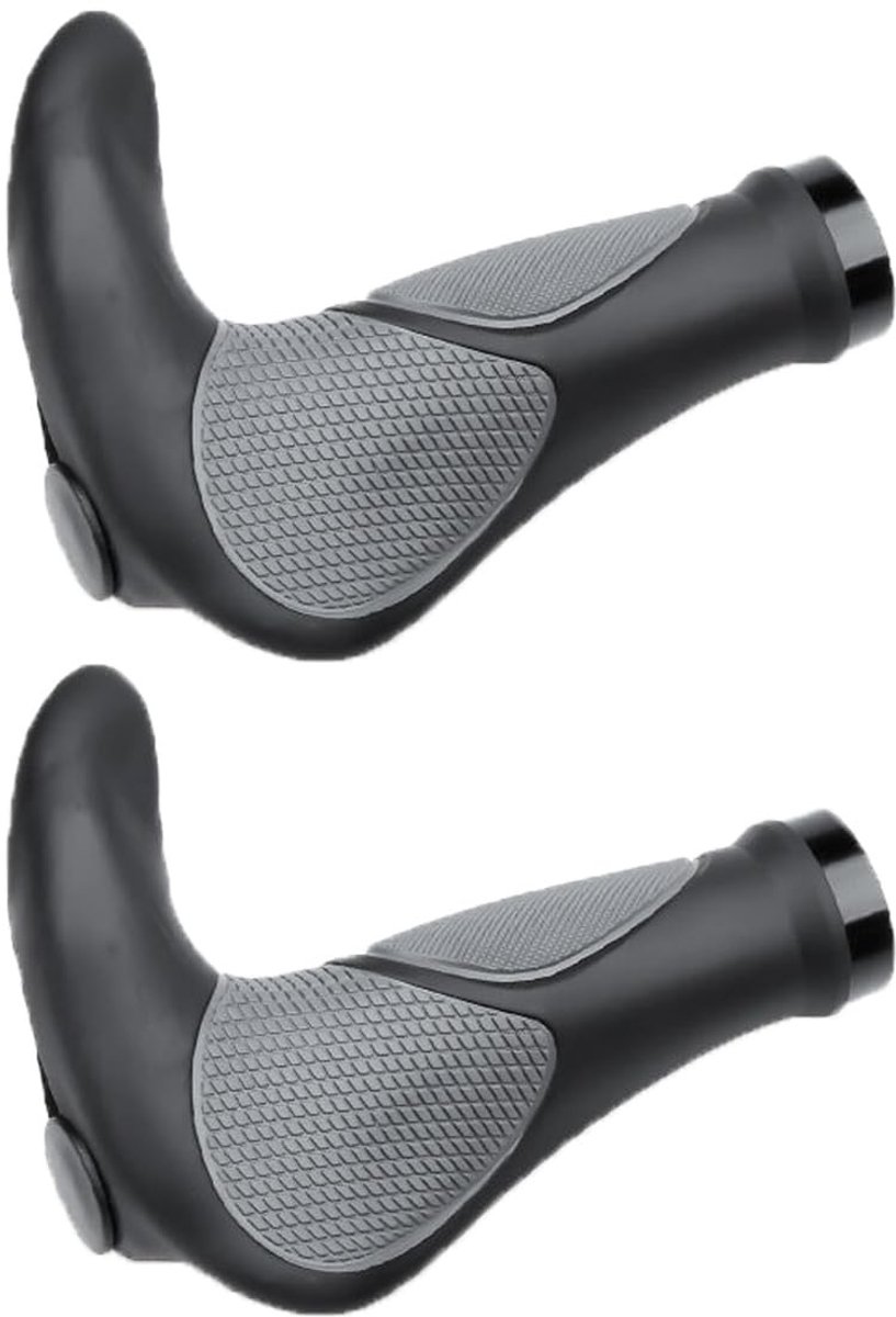 Dailygoods- Fietshandvatten Ergonomisch - Fietshandvaten - Lichtgewicht - Antislip - Duurzaam - Geschikt voor 22 mm stuurdiameter - Fietshandvat