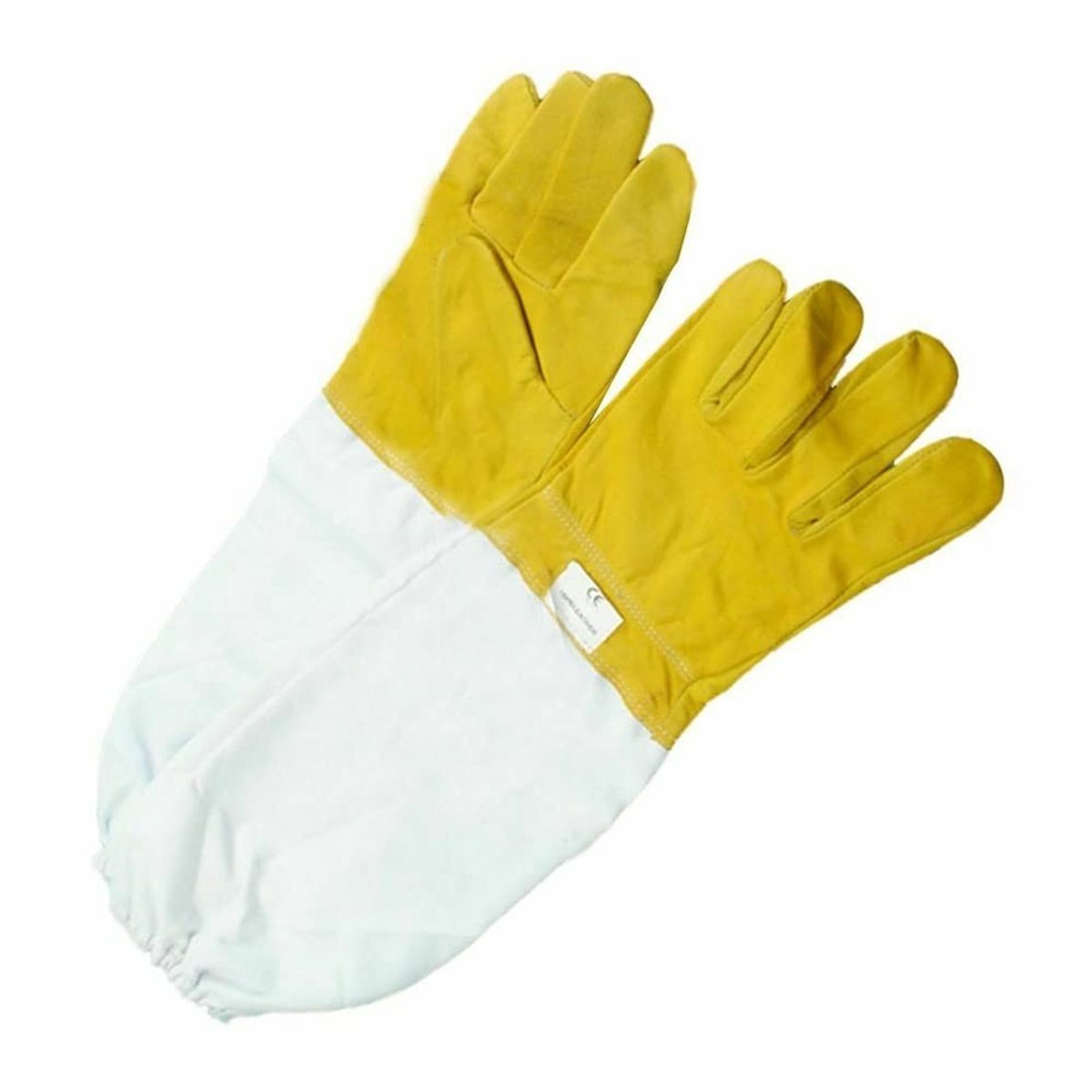 Dailygoods- Bijenteelt Handschoenen Professionele Bescherming - Lange Mouwen - Duurzaam - Geventileerde Katoenen Mouwen - Kunstgeitenhuid - Uniseks Design - Imkerhandschoenen