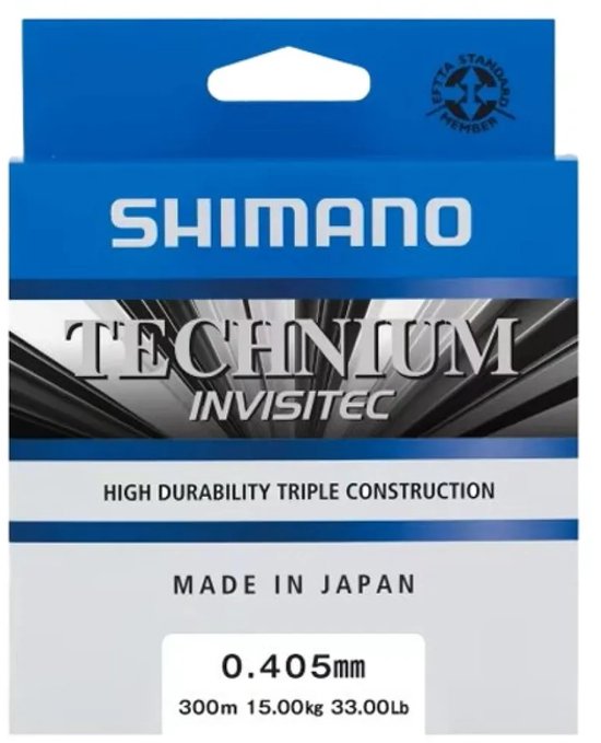 Shimano Fishing Technium Invistec A Monofilament 300 M Zilver 0.405 mm — afbeelding 2