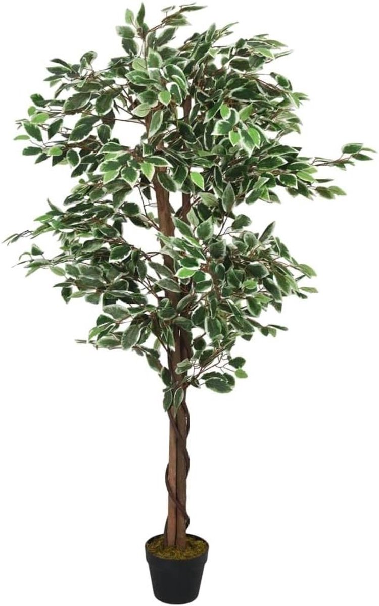 Kunst Ficusboom - Decoratieve Plant - Interieur Verfraaien - Onderhoudsvrije Groen - 180 c