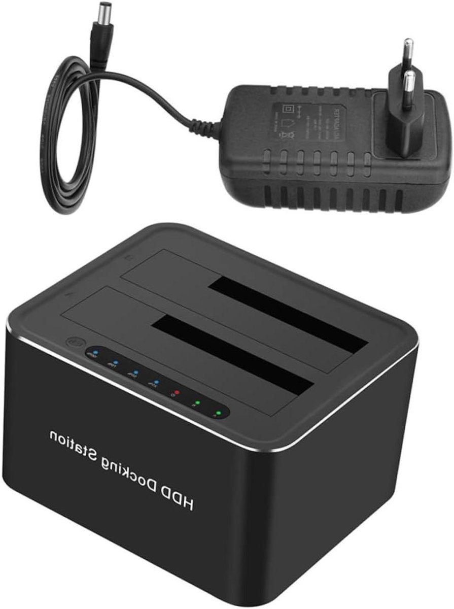 Harde schijf basis - Externe lezer - Data opslag - USB 3.0 poort - Tot 16TB - Zwart