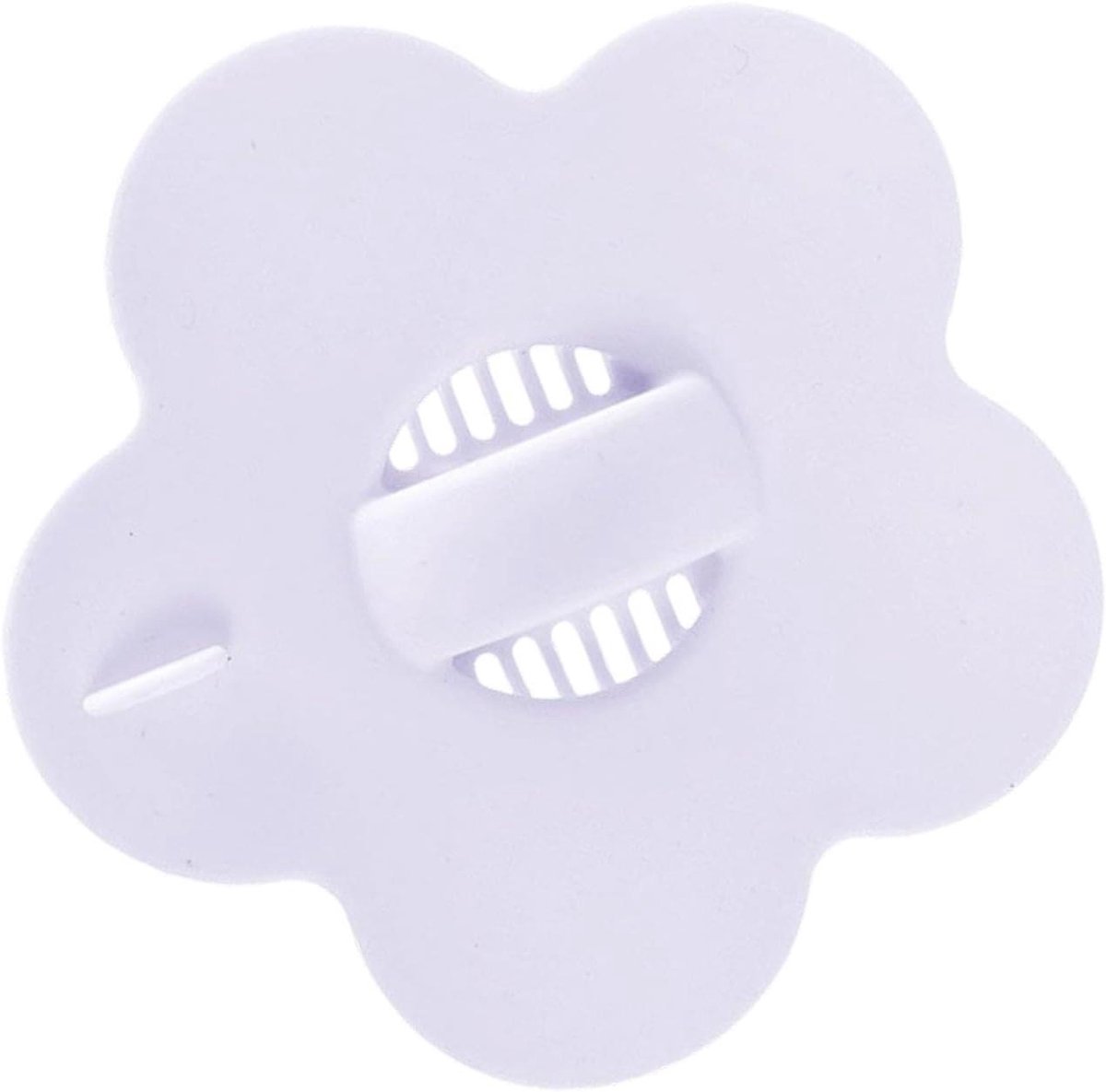 Haarvanger Gootsteen - Afvoerzeef Bloem - Verstopping Voorkomen - Schattig Bloem Design - 8x8x1.5 cm - Paars