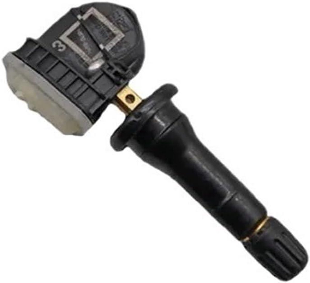 Bandenspanningssensor - TPMS sensor - Veilig Rijden - Voorgeprogrammeerd - 3 Jaar Levensduur - Zwart