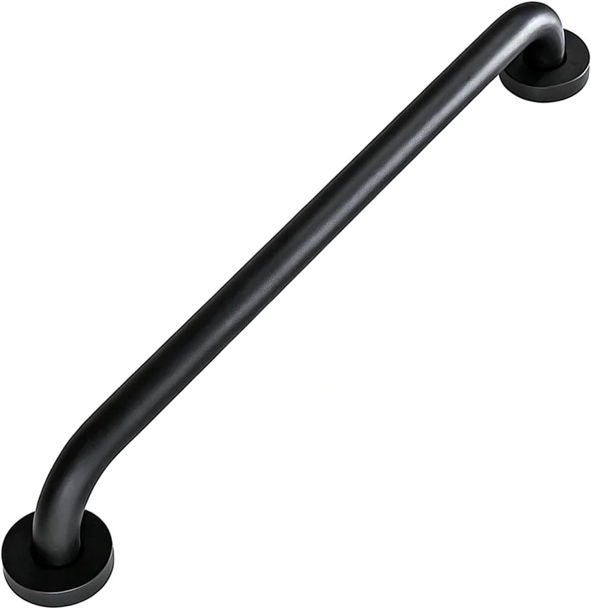 Veiligheidshandgreep Badkamer - Douchestang Steun - Veiligheid Thuis - Verborgen Schroeven - 120 cm - Zwart