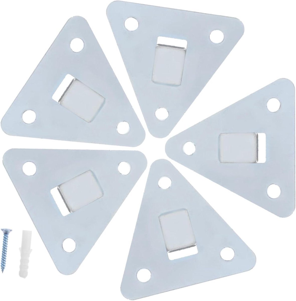 Brandblusser Hanger - Muurbeugel - Veiligheid Creëren - Stevig Metaal - 5.7x5x1 cm - Zwart