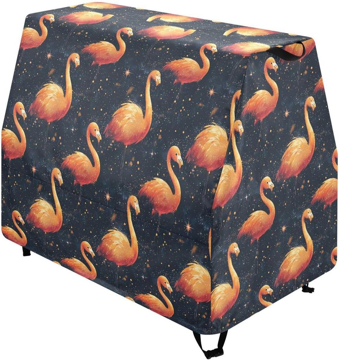 Tafelhoes Zand - Waterspeeltafel Cover - Buiten Beschermen - Waterdicht UV-bestendig - 104x64x84 cm - Flamingo Stijl