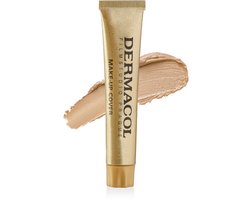 Dermacol Full Coverage Matte Foundation - Waterproof Make-Up - Olie-vrije Formule - SPF 30 - Extreme Dekking - Langdurig
