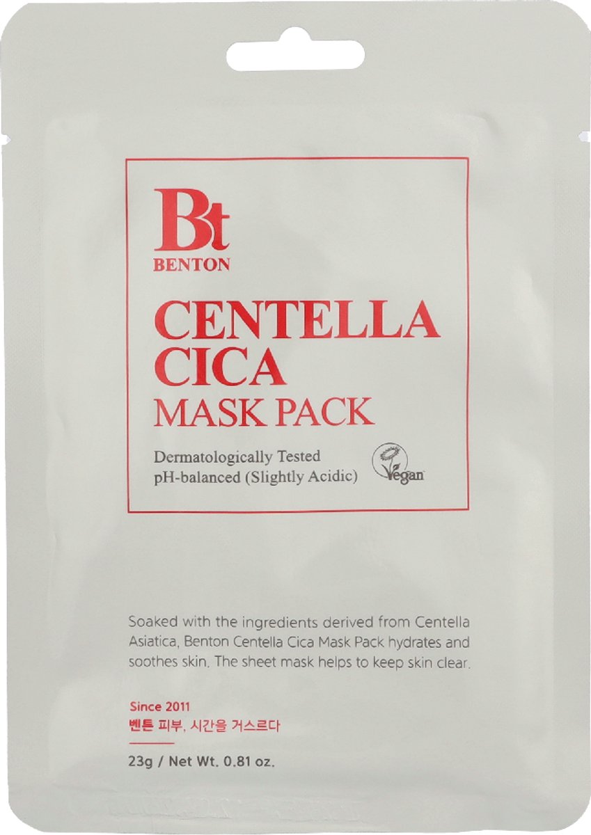 BENTON Goodbye Redness Centella Mask