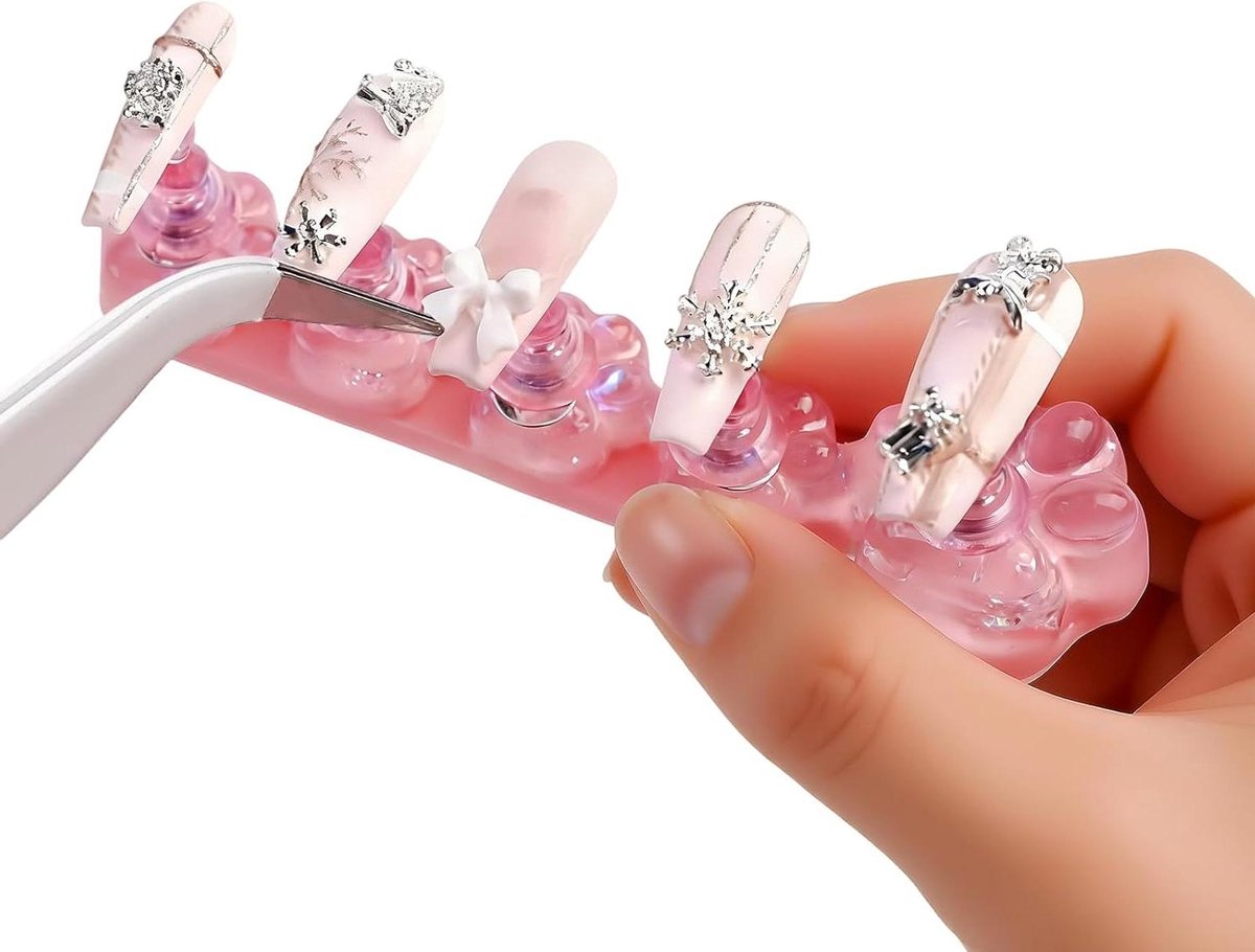 Nagellakhouder - Magnetisch Gereedschap - Manicure Training - Afneembaar Dienblad - 11 x 3 x 2 cm - Niet gespecificeerd