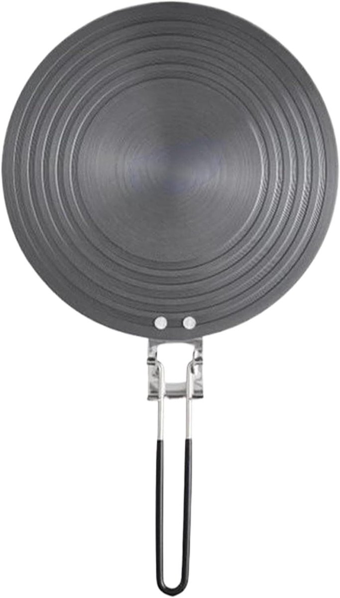 Warmteverspreider Inductieplaat Gelijkmatig Koken Hittebestendig Handvat 24 x 24 cm Meerkleurig