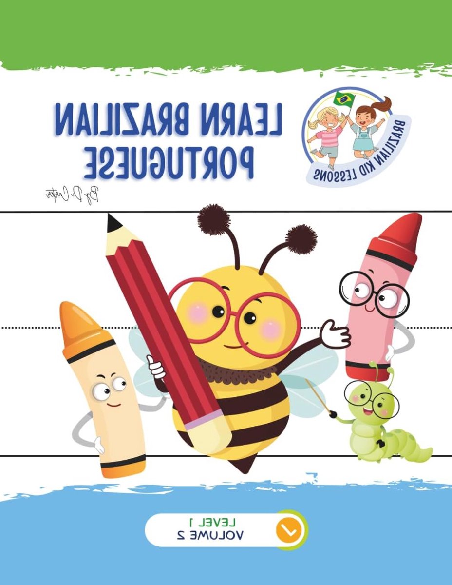 Leer Portugees - Taalwerkboek Kinderen - Taal Leren - Braziliaanse Cultuur - 81 Pagina's - Meerkleurig
