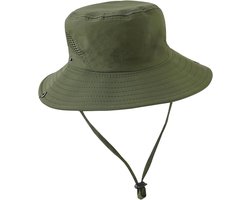 YAMEIZE Waterproof Summer Hat with Cord for Women Men Kids Adults UV Protection Strong Strap Hat Fishing Hiking Climbing