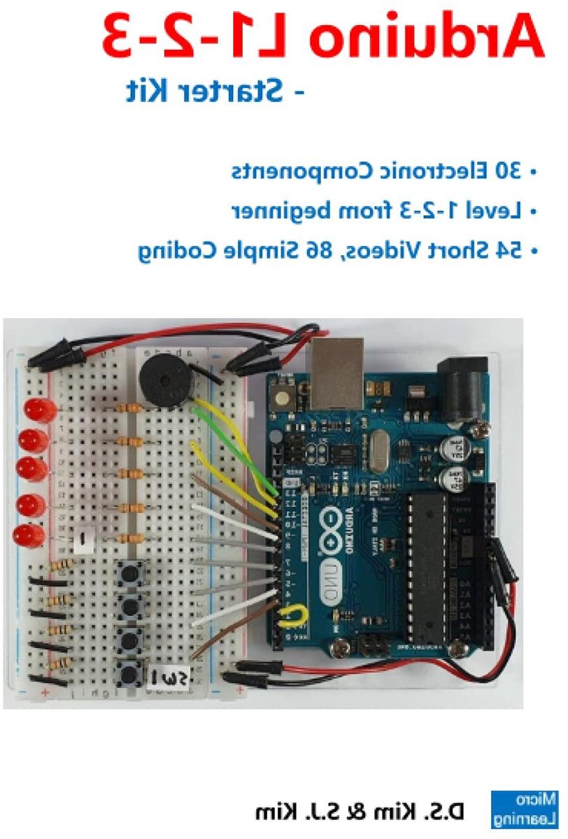 Arduino L1-2-3 - Programmeer Gids - Elektronica Leren - Met Starter Kit - 294 pagina's - N.v.t.