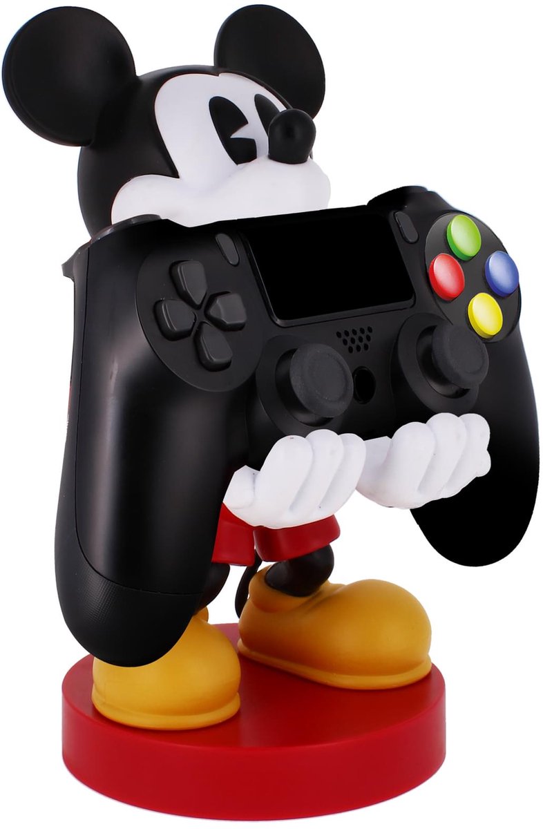 Mickey Mouse - Disney - figurine standaard voor telefoon | controller | oplaadcase (Cable Guys Original) — afbeelding 17