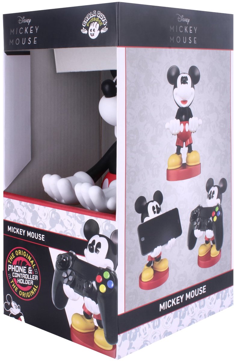 Mickey Mouse - Disney - figurine standaard voor telefoon | controller | oplaadcase (Cable Guys Original) — afbeelding 14