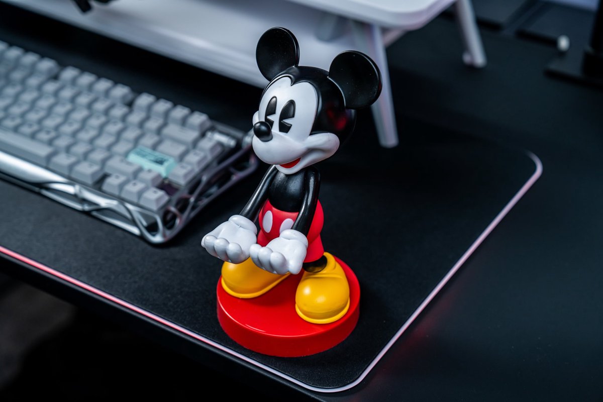 Mickey Mouse - Disney - figurine standaard voor telefoon | controller | oplaadcase (Cable Guys Original) — afbeelding 5