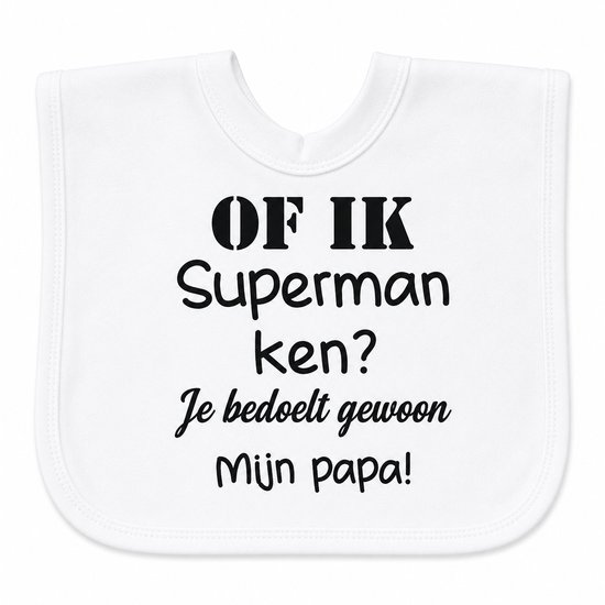 Baby slabbetje cadeau tekst papa superman zwangerschap bekendmaking aankondiging voor de liefste aanstaande geboorte gaat worden jullie worden je wordt zwangerschapsaankondiging eerste vaderdag van Superlief — afbeelding 2