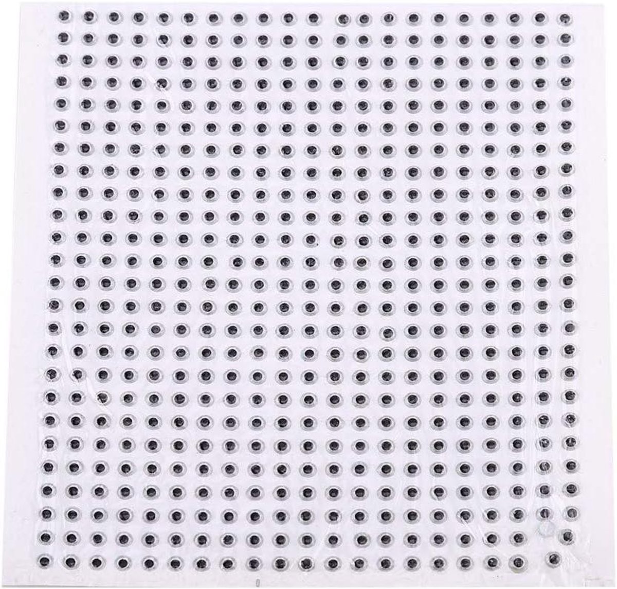 Bait Eyes - Vlieg Oogjes - Vissen Maken - Zelfklevend Ontwerp - 500 Stuks - Zilver