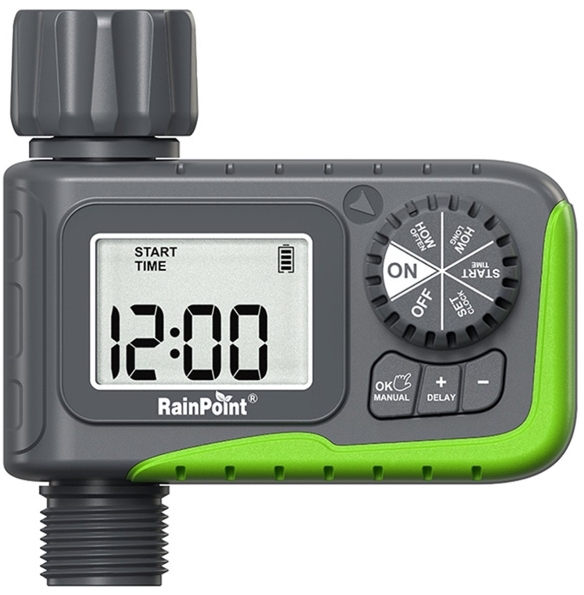 Rainpoint 1-Zone Itv105 Irrigatiecontroller Voor Tuinirrigatie