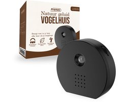 Premes - Vogelhuisje met Geluid - Inclusief batterijen - 4 Verschillende Geluiden - Vogelgeluiden Huisje Met Sensor - Voor Op Toilet - Woonkamer - Keuken - Beeldjes - Soundbox - Vogels - Jungle - Oceaan - Natuur - Vogelgeluiden Huisje - Bird Box