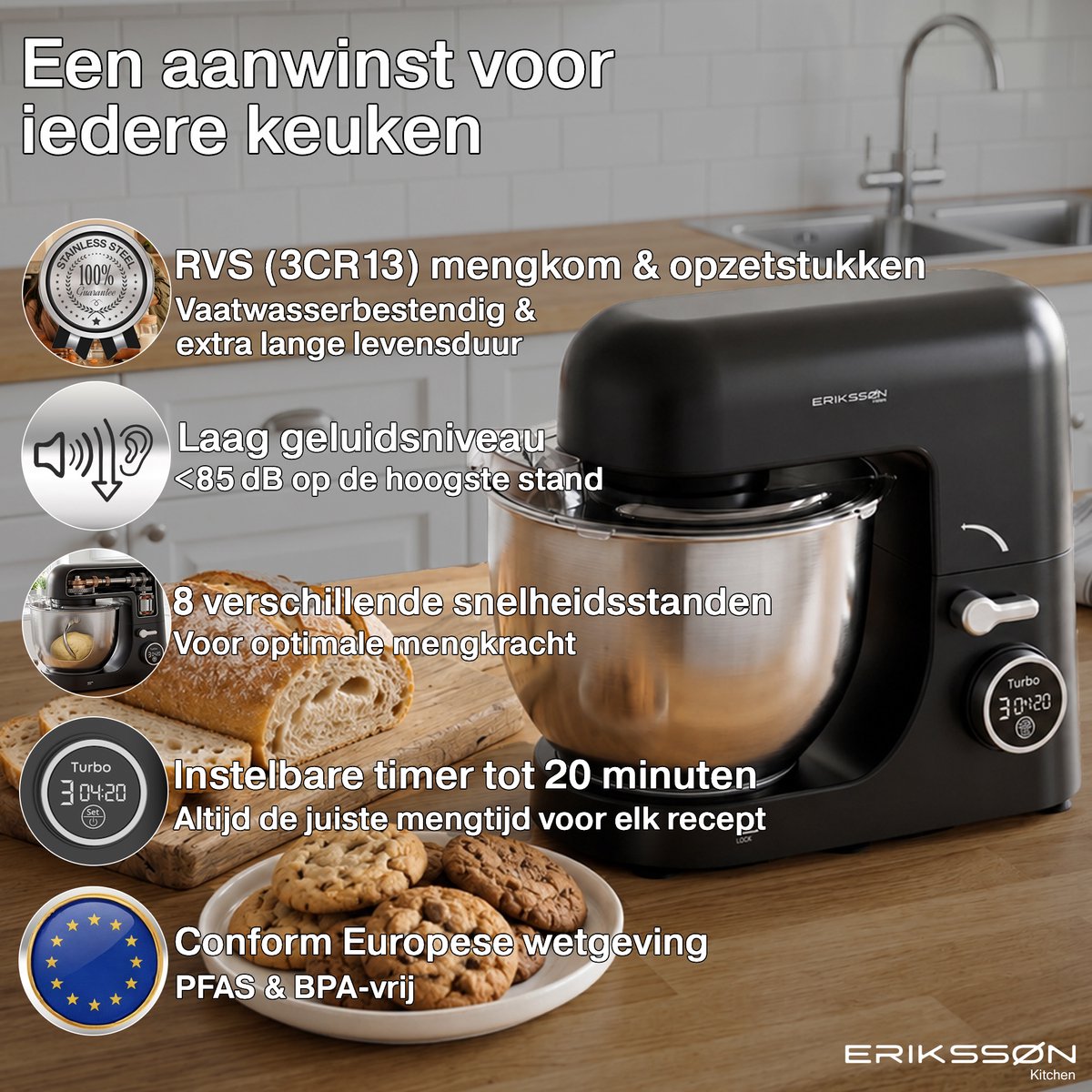 Erikssøn Kitchen Keukenmachine thumbnail 2