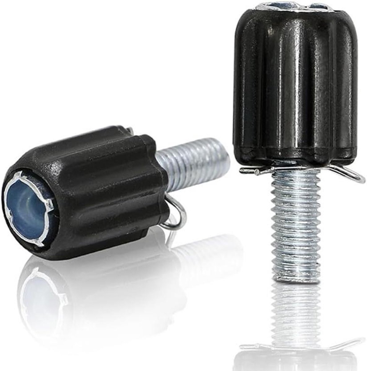 Versnellingskabel Regelaar - Derailleur Bout - Fiets Onderhoud - Staal ABS Constructie - 2 Stuks - Zwart