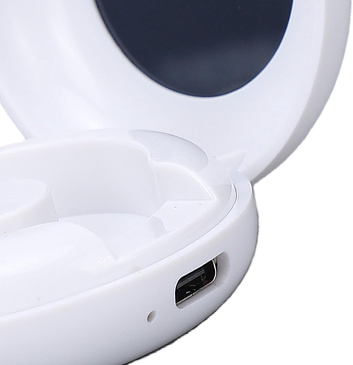 Smart Ring Oplader - Draagbare Cassette - Onderweg Opladen - Tot 10 Volle Ladingen - Compact Formaat - Wit