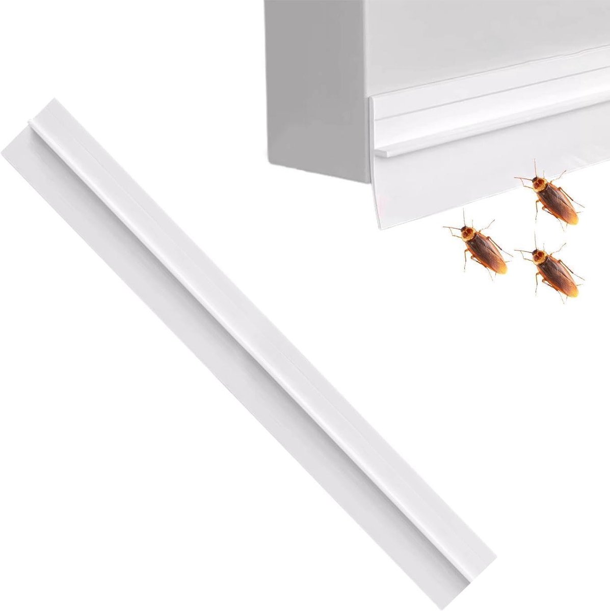 Tochtstopper onder de deur, tochtstopper - afdichting onder de deur, 88,9 cm (35 inch), sterke kleefisolator voor luchtisolatie